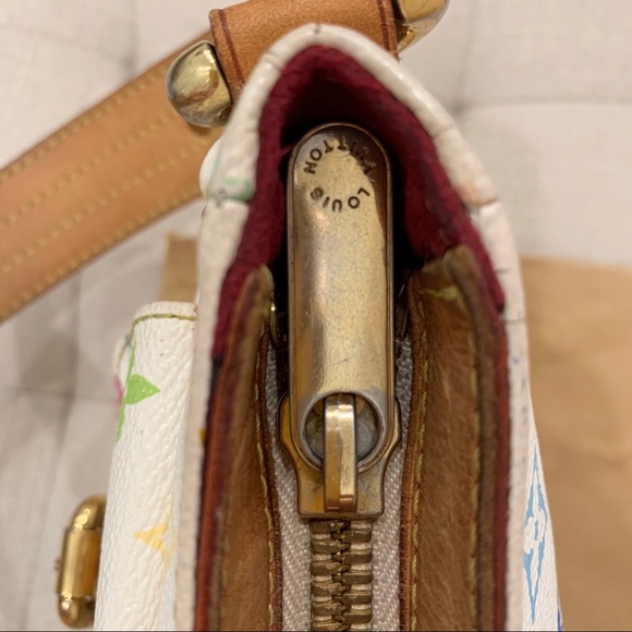 SOLD- Louis Vuitton Lodge Pm White Monogram Bag - Picture 7 of 8